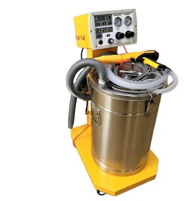 Μηχανή ηλεκτροστατικής επίχρισής σκόνης για την εφαρμογή επίχρισσης υποστρώματος χάλυβα