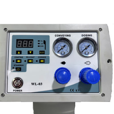 Μηχανή επίχρισής σκόνης 67CM*47CM*66CM για επιδόσεις επίχρησης μετάλλων