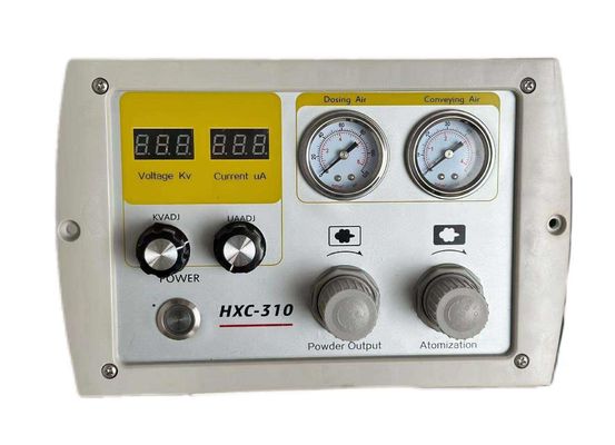 Προσαρμοσμένο HXC-310 ανθεκτικό σκόνη φυσίγγιο Vakuum Adsorption Coating ηλεκτροστατική μηχανή ψεκασμού μετάλλου με κυλίνδρο