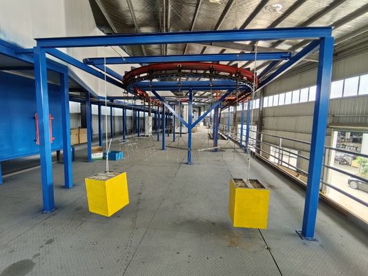 Προσαρμοσμένη γραμμή χρώματος σε σκόνη υψηλής ακρίβειας για επικάλυψη υποστρώματος χάλυβα