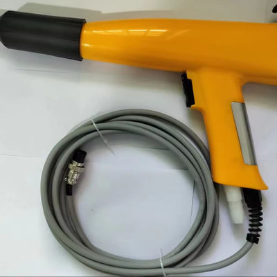 500W 220V Κινούμενο χειροκίνητο ηλεκτροστατικό μηχάνημα ψεκασμού σκόνης για επικάλυψη επιφανείας μετάλλου