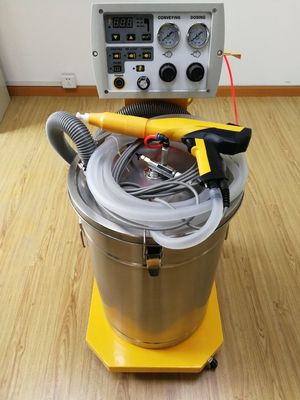 Εταιρεία κατασκευής επικαλύψεων σκόνης με αυτόματη μηχανή ηλεκτροφλέβωσης σκόνης ψεκασμού