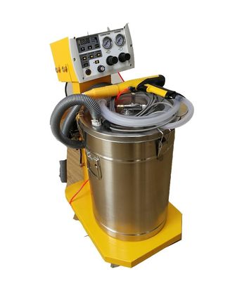 Μηχανή ηλεκτροστατικής επίχρισής σκόνης για την εφαρμογή επίχρισσης υποστρώματος χάλυβα