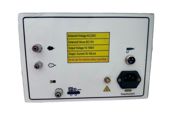 Μηχανή επίχρισής σκόνης 67CM*47CM*66CM για επιδόσεις επίχρησης μετάλλων