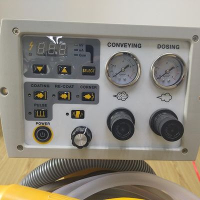 Ηλεκτροστατική μηχανή ψεκασμού μεταλλικής σκόνης υψηλού αποτελέσματος σε σχεδιασμό με προσαρμοσμένα χρώματα