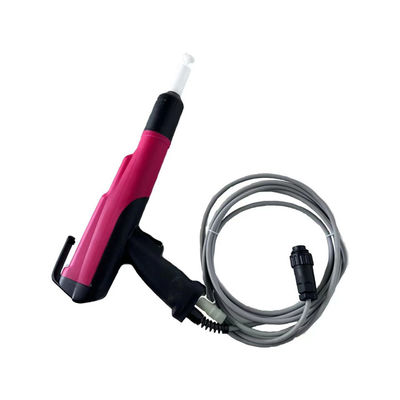 Μηχανή επικαλύψεως σκόνης με ηλεκτροστατικό όπλο ψεκασμού για την επικάλυψη υποστρώματος χάλυβα