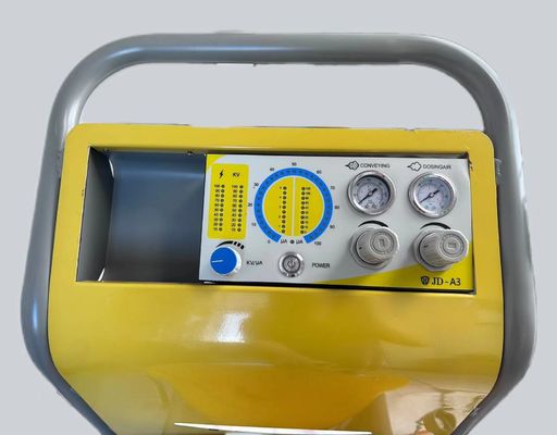 Μέγιστη έγχυση σκόνης 600g/min Μηχανή επικάλυψης με σκόνη αλυσίδας για επικάλυψη μετάλλων