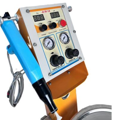 Μηχανή επιχρίσματος σκόνης βάρους 35KG Πυροβόλο ψεκασμού για μέταλλο σε συνεργεία επισκευής μηχανημάτων