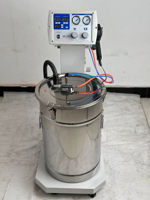 28KG Βάρος Gema Optiflex 2B Ηλεκτροστατικό χειροκίνητο σύστημα επικάλυψης σκόνης γρήγορης αλλαγής χρώματος