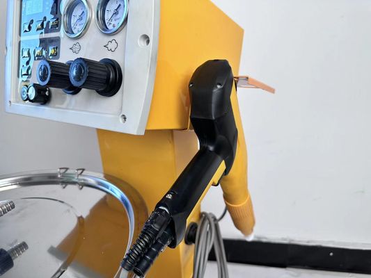 Ηλεκτροστατική συσκευή ψεκασμού χρώματος επίχρισμα σκόνης με πελάτες ζήτηση χρώμα επίχρισμα