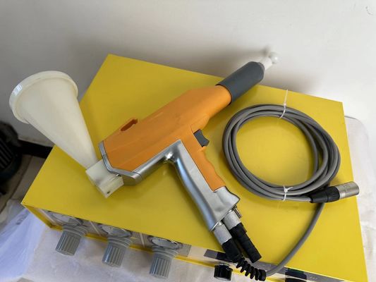 Μικρό κόστος συντήρησης Μίνι φορητό μηχάνημα ζωγραφικής σε σκόνη μετάλλου με μικρό hopper