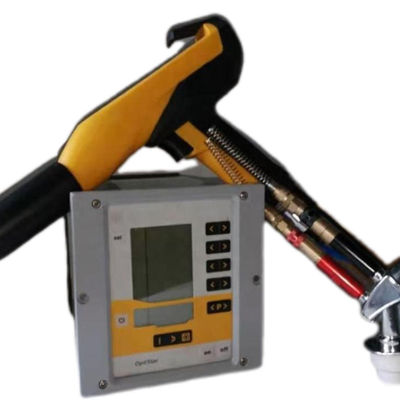 Χρωματιστή επικάλυψη Gema OptiFlex 2 Πυροβόλο ψεκασμού επικάλυψης σκόνης με μονάδα ελέγχου 0,48KG