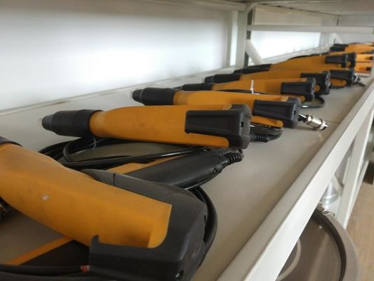 Βιομηχανικό θάλαμο επικάλυψης με σκόνη 50W Αυτοματοποιημένο εξοπλισμό ηλεκτροφυσίδωσης σκόνης ψεκασμού