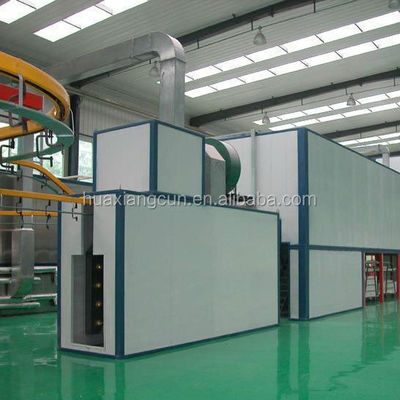 Επαγγελματικό εξοπλισμό επίστρωσης σκόνης για τελική επιφάνεια μεταλλικών πάνελ προσαρμοσμένο