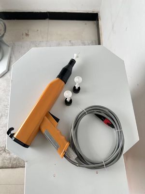 Χάλυβα υποστρώμα Powder Coating ηλεκτροστατικό όπλο ρυθμιζόμενη ταχύτητα ομαλή λειτουργία
